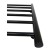 The electric heated towelputor "Sanprise" Aurora P6, 400x600 mm, left, black