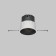A decorative frame frame for the Wise series, 70x70x22.5 mm, black