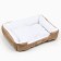 Lesse for cats and dogs beige, 55x45x11 cm