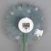 LED toy on the Santa Claus stick 11 × 29 × 4 cm, batteries Lr44x3, glow warm white