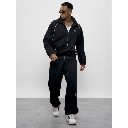 Sports suit men's, size 54, black color-8