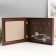 Key closed "ship" 26.5x31.5 cm nut