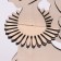 Napkin "Girl Summer", plywood