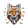 Ewa wooden puzzle, cunning fox, 28 × 20 cm, puzzle