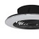 Mantra Alisio, LED, 4900LM, 2700-5000K, 165 mm, black color, black
