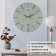 Watching clock, interior "classics", silent, D-30 cm, olive