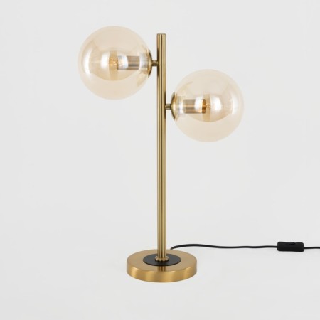Lauren decorative lamp Citilux "Lauren" CL146823 15x52 cm, 2x40W, E14, brown color-1
