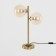 Lauren decorative lamp Citilux "Lauren" CL146823 15x52 cm, 2x40W, E14, brown color