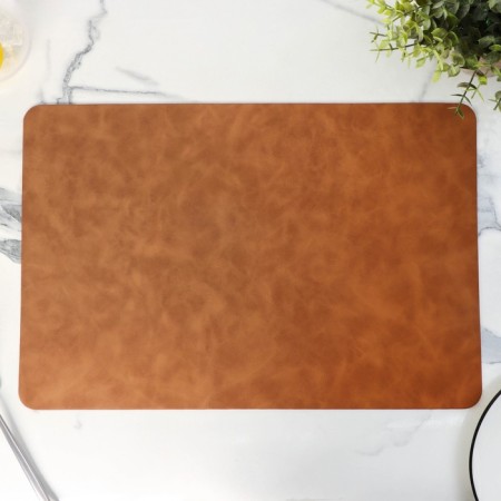 Set of serving napkins Magistro, 4 pcs, 45 × 30 cm, brown color-5