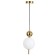 Bayerlux lamp "Gatatea" LED 10W 6000k gold 15x15x28-128cm