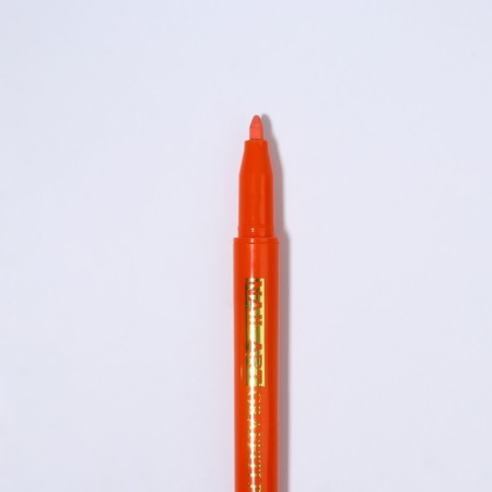 Nail design marker, acrylic, 13.5 cm, red color-4