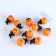 Garland "pumpkin in a hat" light, 2 meters