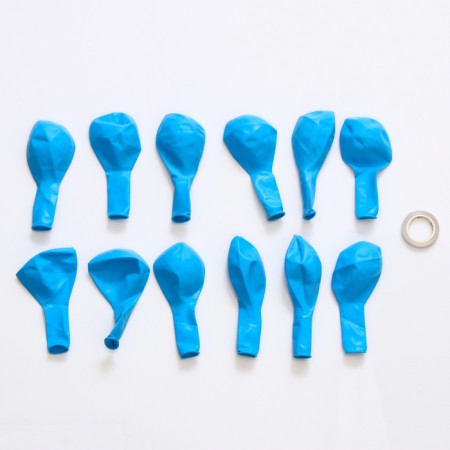 Gender Pati set: a package for dumping balls (120 x 60 cm), balls, ribbon. For boy-4