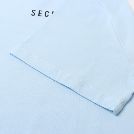 T-shirt female, color is bright blue, the size of One size (42-46)-2