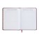 Universal diary for grades 1-11, 48 sheets, Velvet, solid cover, artificial leather, thermoting, liesse, Burgundia