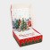 Gift box New Year's folding "City Life", 26 × 26 × 8 cm