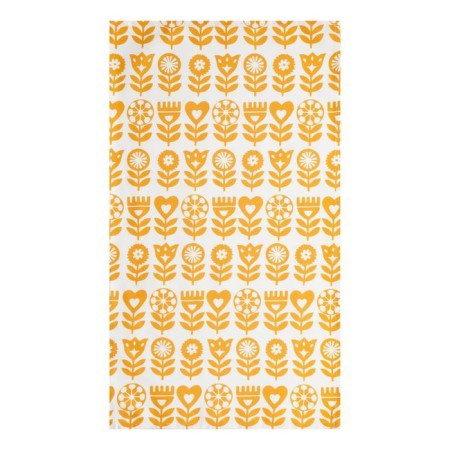 Yellow Garden 40x73cm, 100% cotton, sarzha 190 g/m2-1
