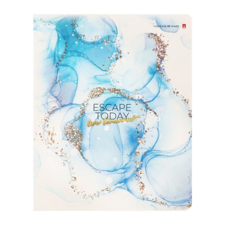 Notebook 48 liter grade, oral cards, mat lamas, bl 60 g/m2, mix-2