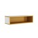 Hall-shelf 46, 670 × 210 × 160 mm, mustard color