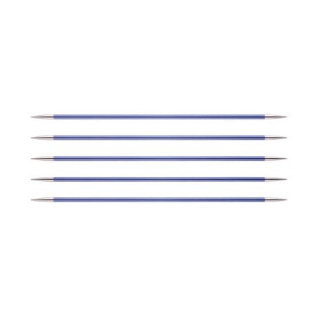 Knitting needles aluminum sock zing Knitpro, 20 cm/4.50 mm 47040