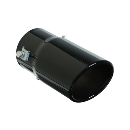 Duffer for a muffler 13.5 × 7.5 cm, planting 60 mm, beveled, black glossy-4
