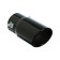 Duffer for a muffler 13.5 × 7.5 cm, planting 60 mm, beveled, black glossy