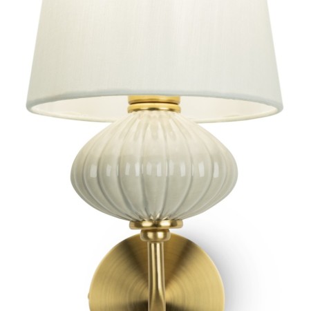 Bra Freya Fr2029WL-01BS Ceramics, 150x320x320 mm, E14, 1x40W, brass color-3