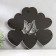 Photo frame in 6 photos 8x8, 10x10 cm "Six hearts" White 31x34x2.5 cm
