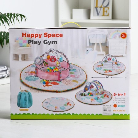 Developing gaming set 5 in 1 “Mitch-Meak and Game Center”, 30 balls, 83x71x0.5 cm.-8