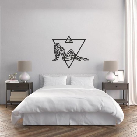 Wooden decor wall -up "Virgin", panel, puzzle Ewa Design-3