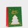 Gift package with the "Christmas tree" window 26 x 35 x 16 cm, green