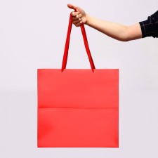 Packet for cake, 40 x 40 x 40cm, red