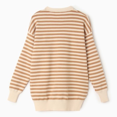 Female jumper, beige/milk color, size 46-50-4