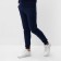 Men's pants with pockets, dark blue color, size 50