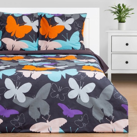Bed linen Ethel 2 joint venture Butterflies 175x215 cm, 200x220 cm, 70x70 cm - 2 pcs-2