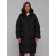 Coat insulated winter female, size 42, black color