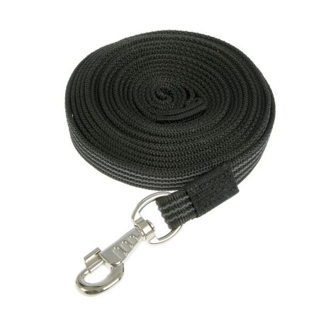 The leash is nylon bilateral, with a latex thread, 5 m x 2 cm, mix