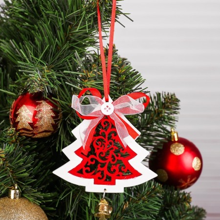 New Year suspension "With patterns and bells" mix-2