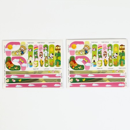 Game set Labyrinth "Rainbow Village", marker board, 2 × 36 × 27.5 cm-4