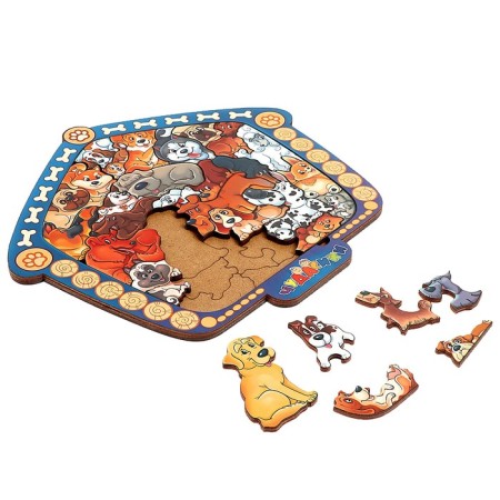 Puzzle-headed "dogs in Konura"-1