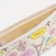 Lightning cosmetic bag, beige color