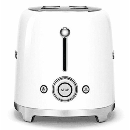 Toster SMEG TSF02WHEU, 1,500 watts, 2 compartments, 6 fry modes, defrosting, white-2