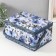 Casket for needlework "White-blue peonies" 19x26x14.5 cm