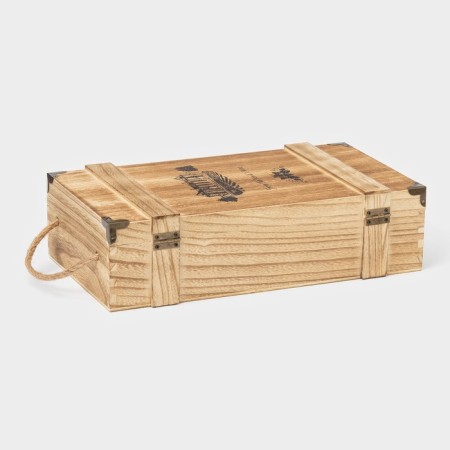 Box for storing the wine "Livorno", 35 × 20 cm, 2 bottles-8