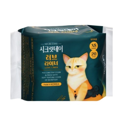 Daily “Secret Day Love Liner” gaskets, ultra -thin, breathing, organic, 20 pcs.-5