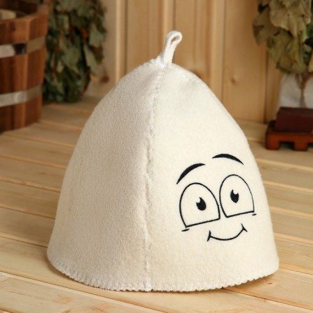 Bath cap with embroidery "Smile 6"