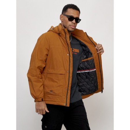 Sports male jacket, size 48, mustard color-4