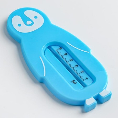 Children's thermometer, universal "penguin", blue color-2