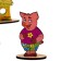 Puppet Theater fairy tales on the table "Three Pigs"
