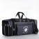 Board Road on a zipper, with an increase, 3 outer pockets, a long belt, black/gray color